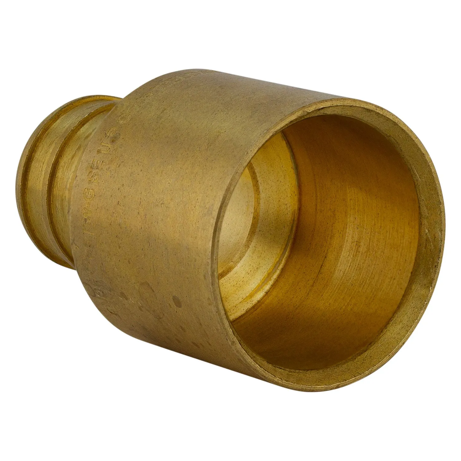 1" PEX B Crimp x 1" C Lead Free Brass Fitting Female Sweat Adapter, ASTM F1807
