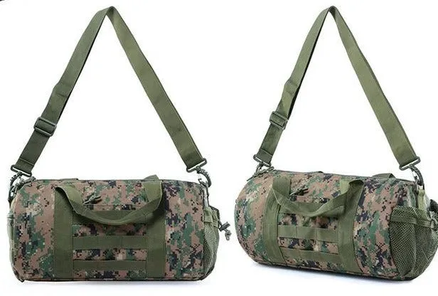 20L Military Army Tactical Molle Barrel Duffel Bag
