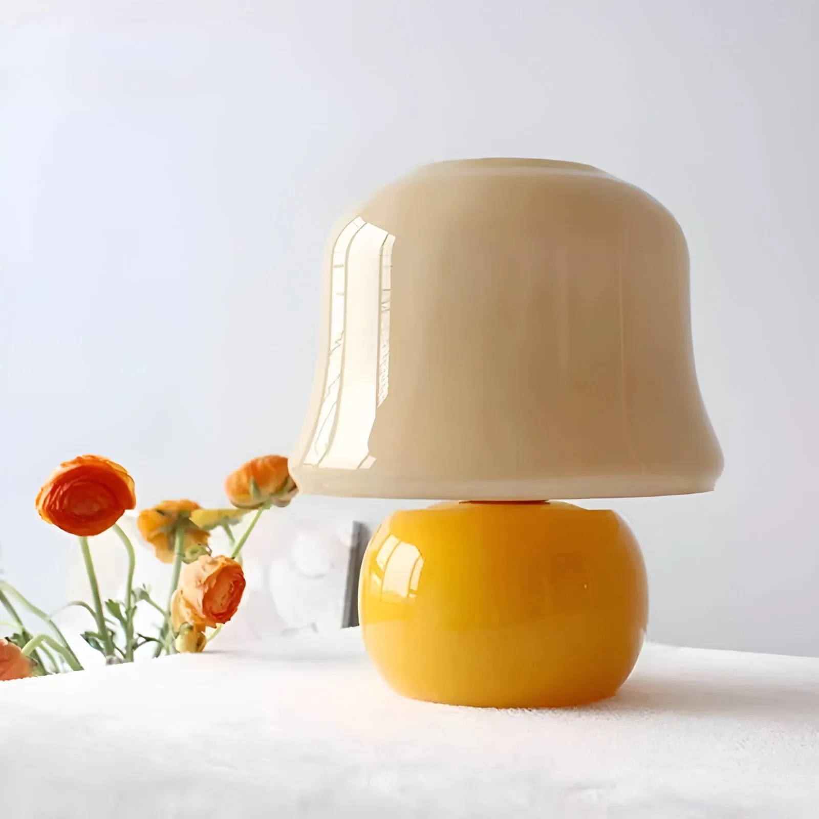 AmbiMush Lampe – Dekorative Pilz-Tischlampe