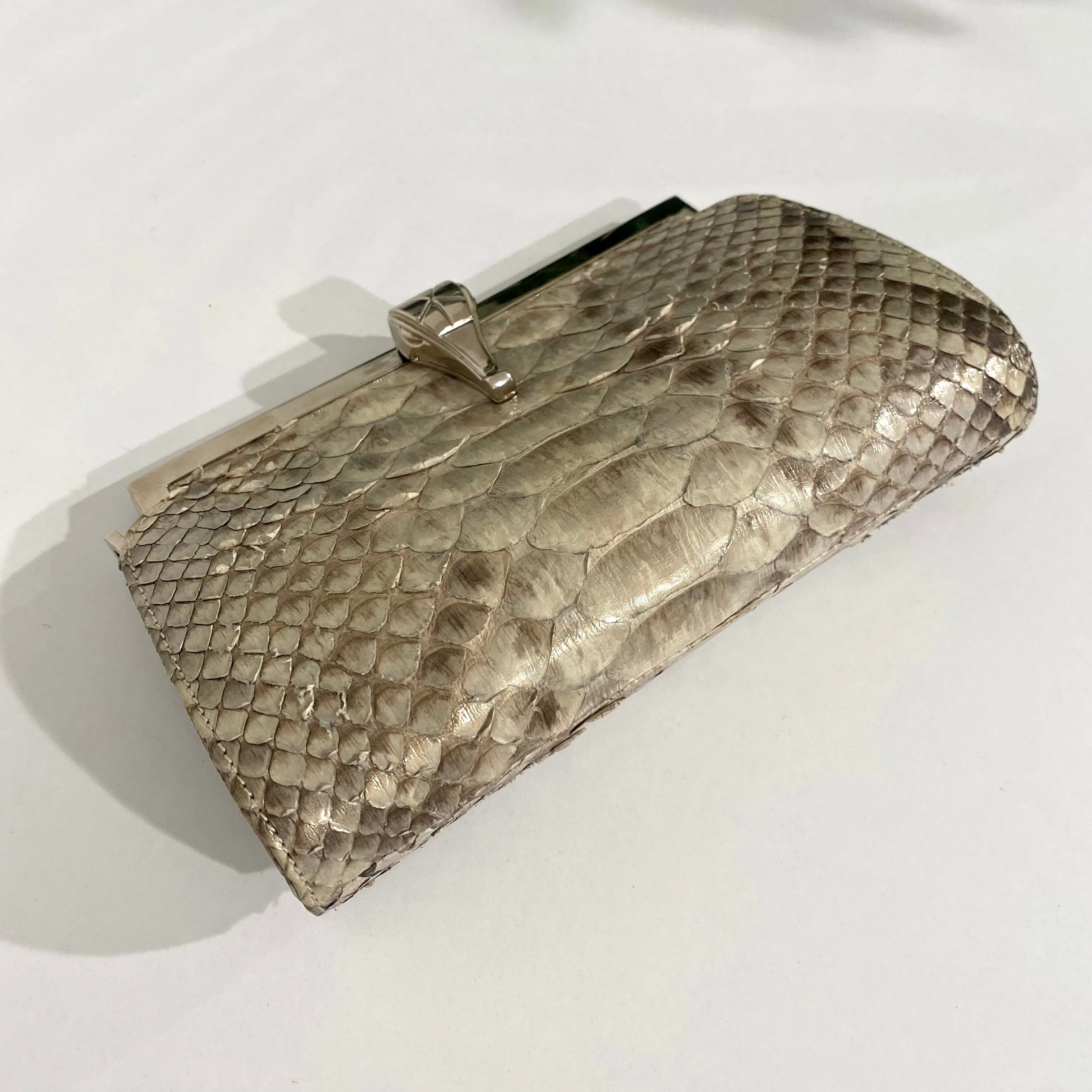 Barry Kieselstein-Cord Python Clutch