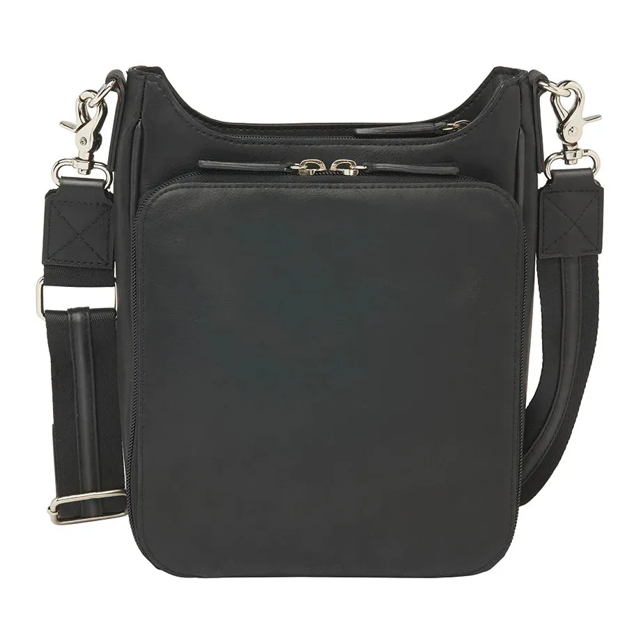 Camo Crossbody Leather Mail Pouch