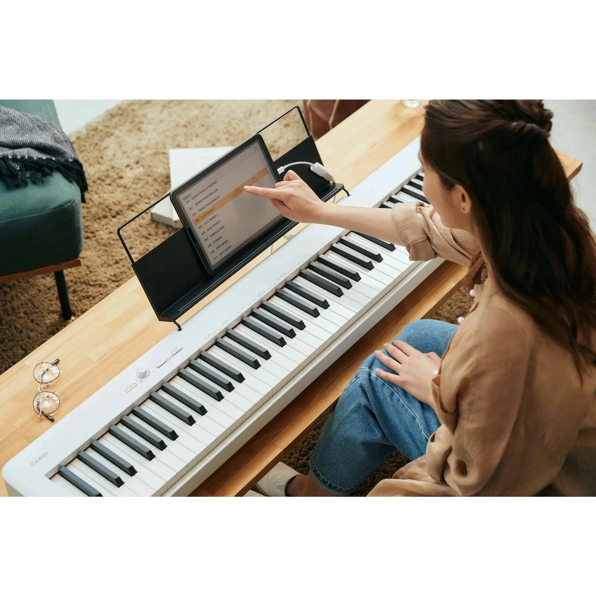 Casio CDP-S110 Digital Piano - White