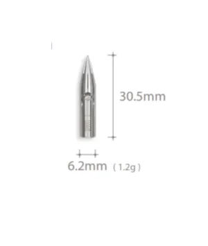Colorverse Shuttle Dip Pen Nib in Aluminum