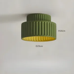 CreamyCharm Light - Minimalistische Cremefarbene LED-Deckenleuchte