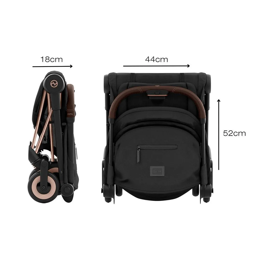 CYBEX Coya Compact Stroller - Cozy Beige