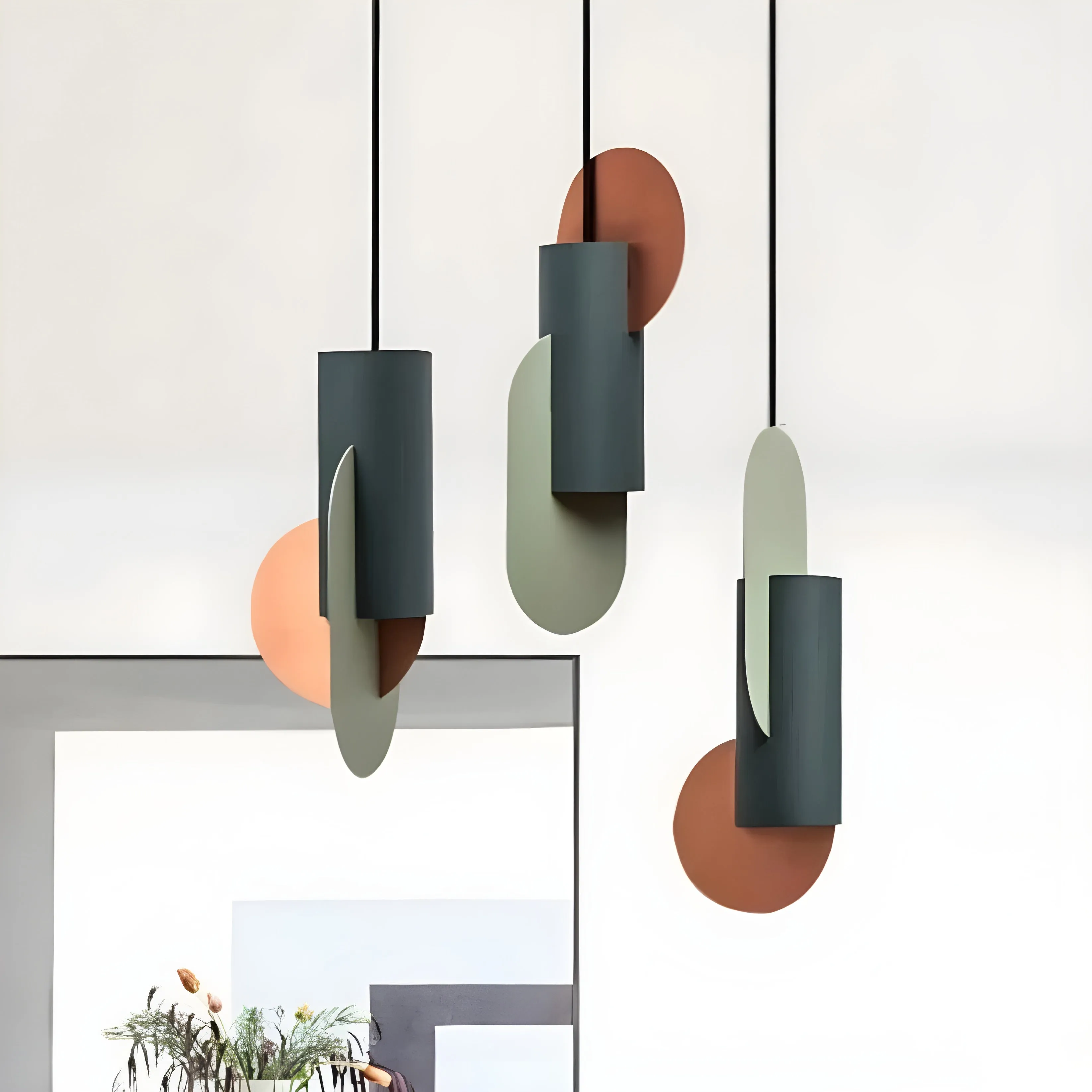 DazzleMacaron Light - Moderne Macaron LED-Pendelleuchte