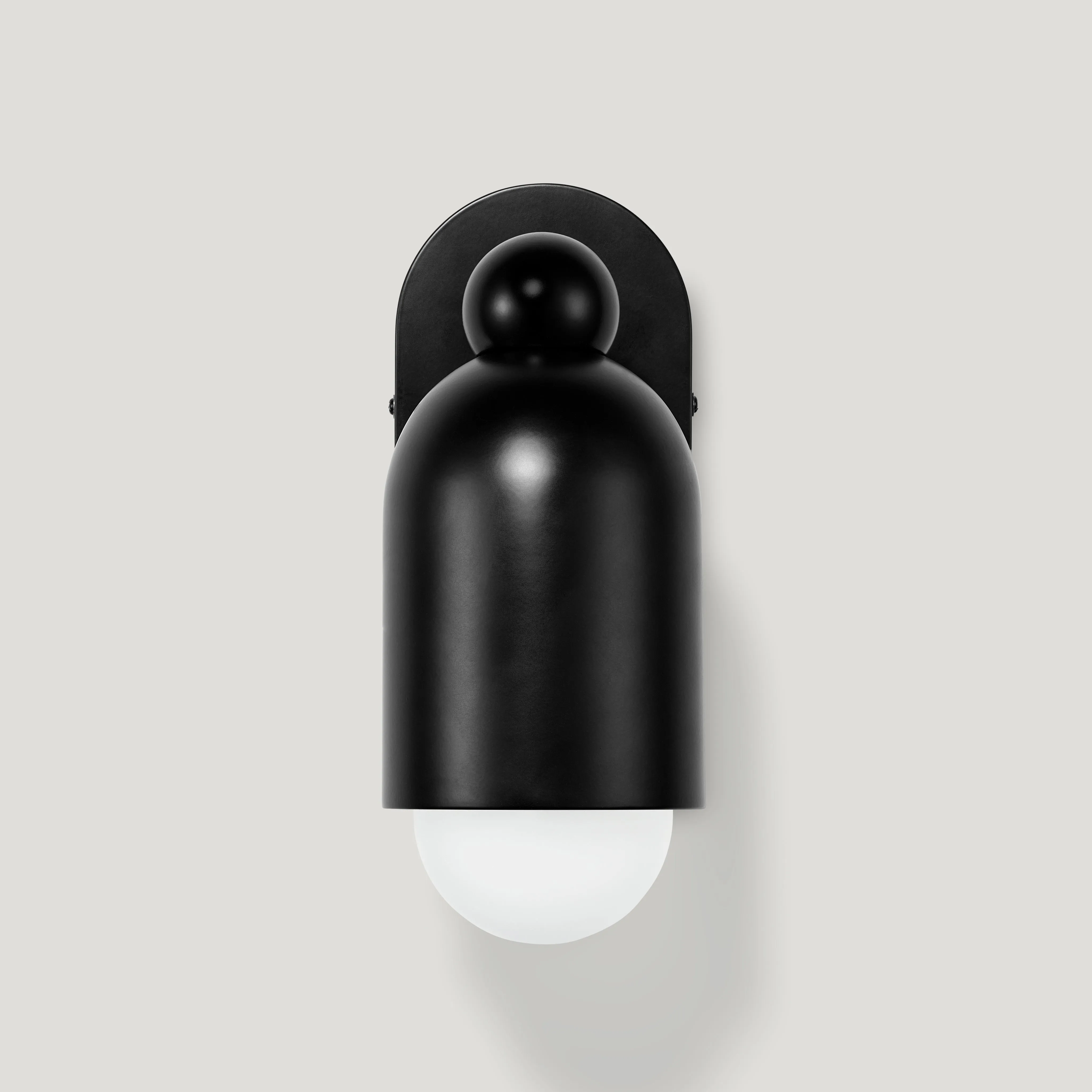 JENSEN Single Wall Light - Black