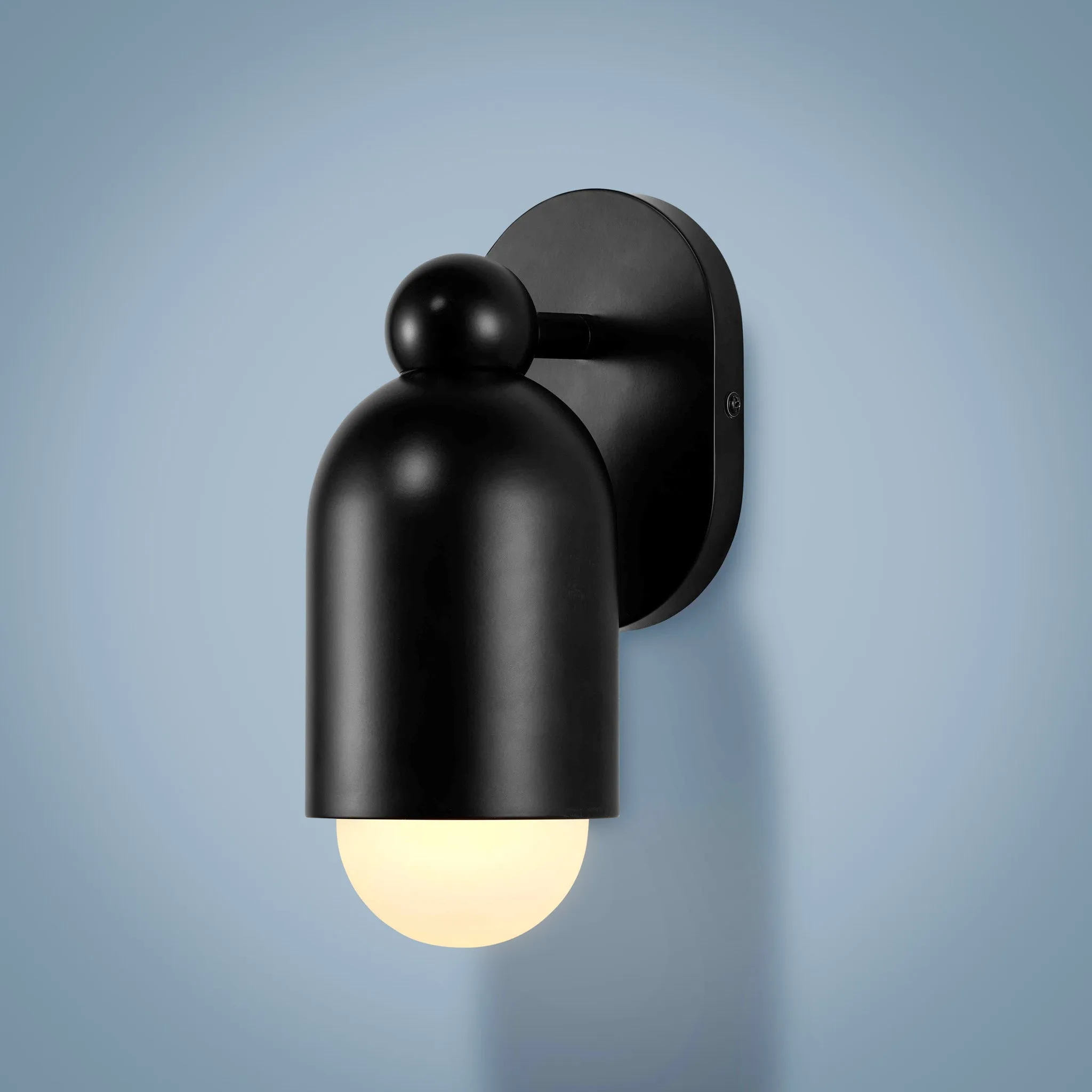 JENSEN Single Wall Light - Black