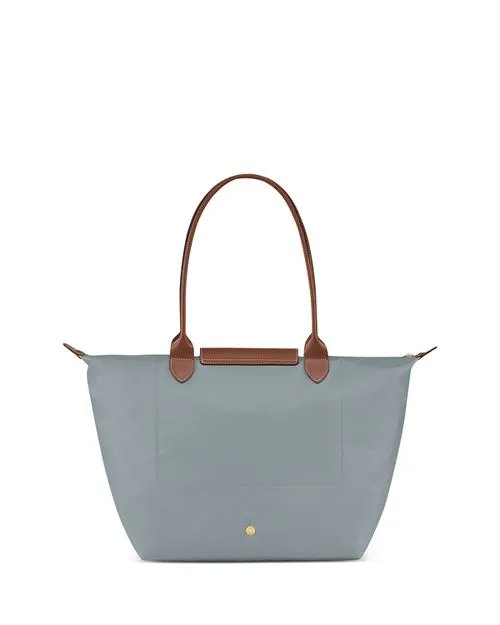 Le Pliage Original Longchamp Large Nylon Crossbody Bag, Gray