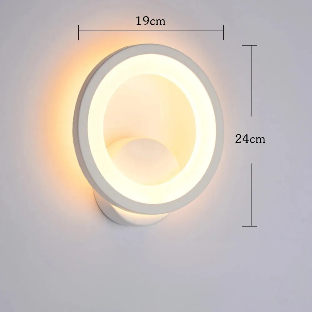 LumiWall Light - Moderne Runde LED-Wandleuchte