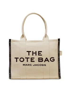 MARC JACOBS Jacquard Tote Bag, Tan/Beige