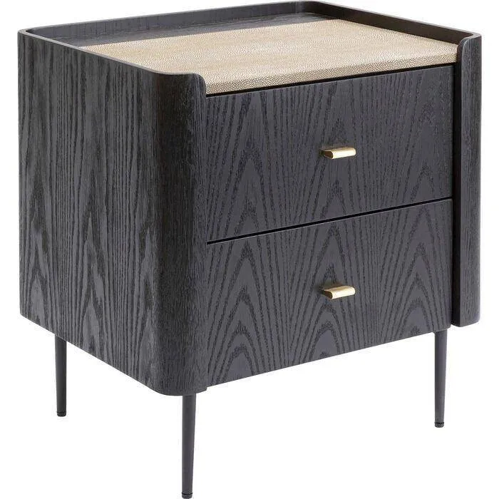 Milano Black/Brown Small Dresser