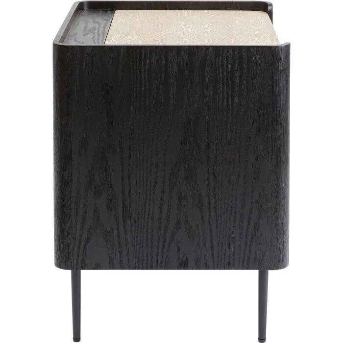 Milano Black/Brown Small Dresser