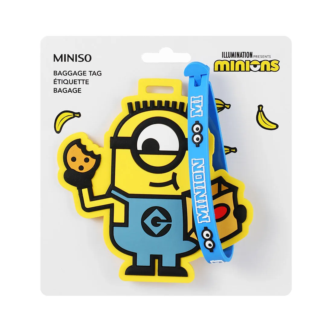 MINISO Minions collection Luggage Tag (Carl)