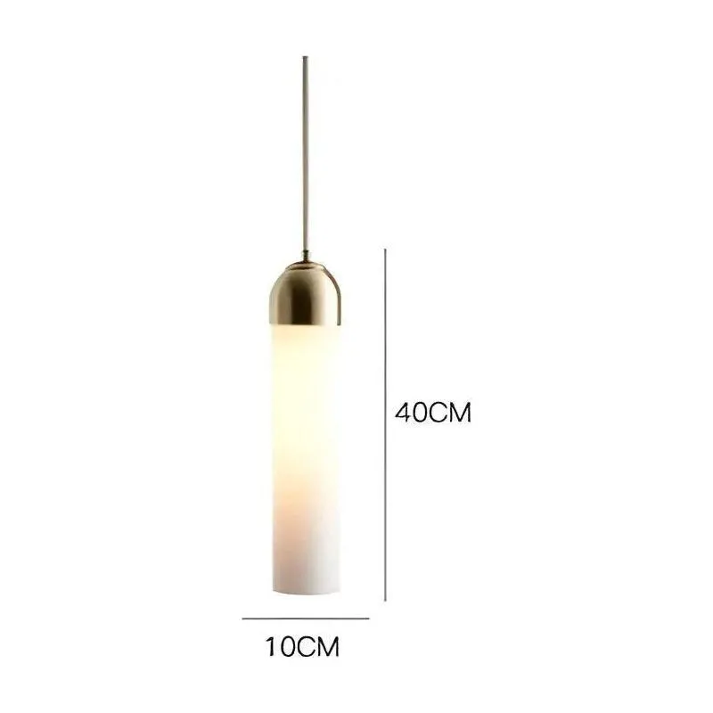 ModernShine Lights - Nordische Moderne Glas-Hängelampe LED