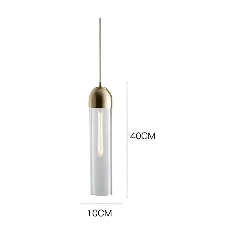 ModernShine Lights - Nordische Moderne Glas-Hängelampe LED