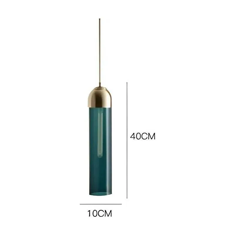 ModernShine Lights - Nordische Moderne Glas-Hängelampe LED