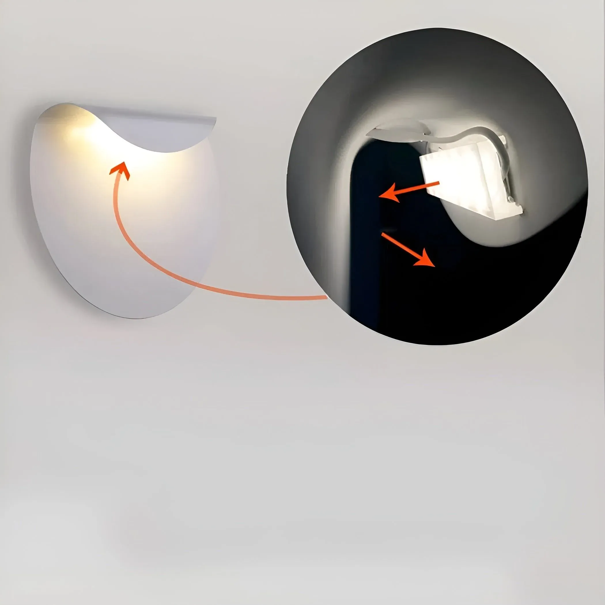 NobleGlow Light - Moderne Innenwandleuchte