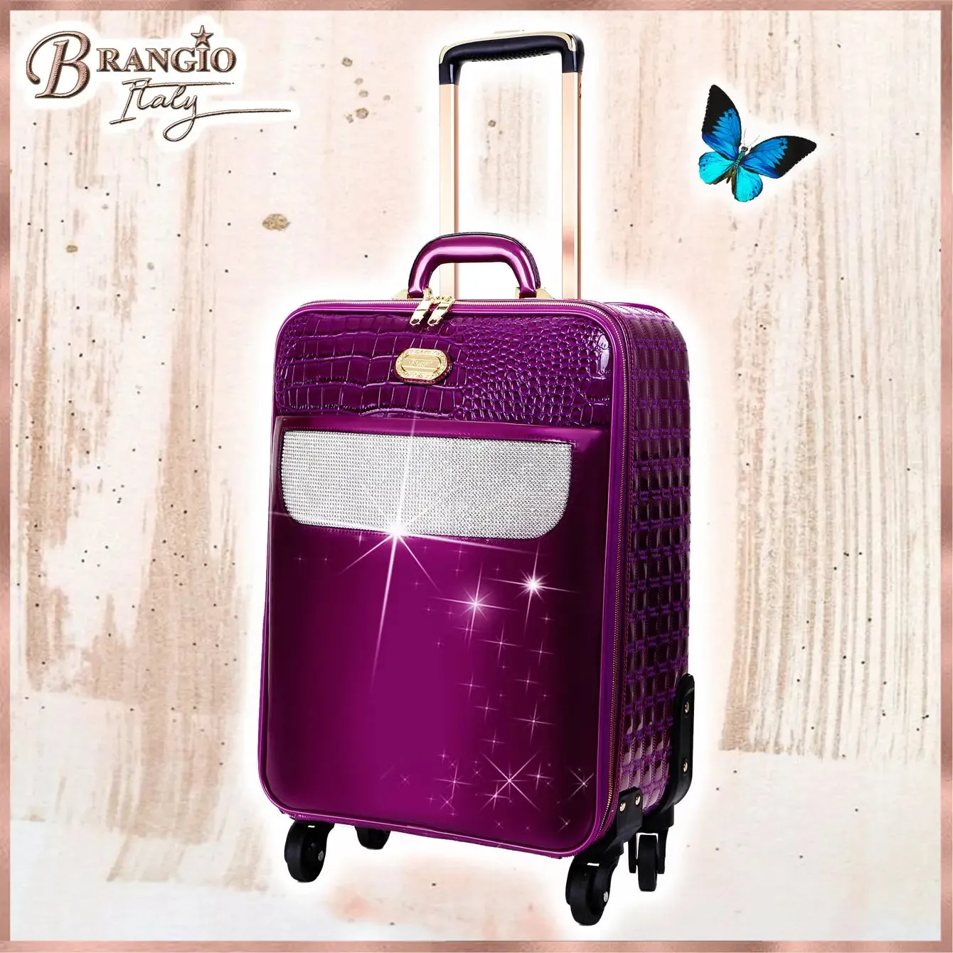 Sleek and Steady Light Weight Spinner Luggage